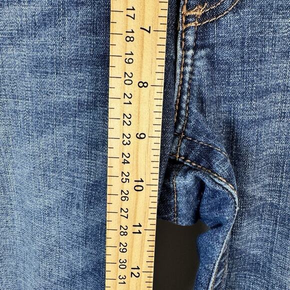 WRANGLER Willow Ultimate Riding Jeans Women’s Sz 11x34 Blue Mid Rise Bootcut - Picture 4 of 12